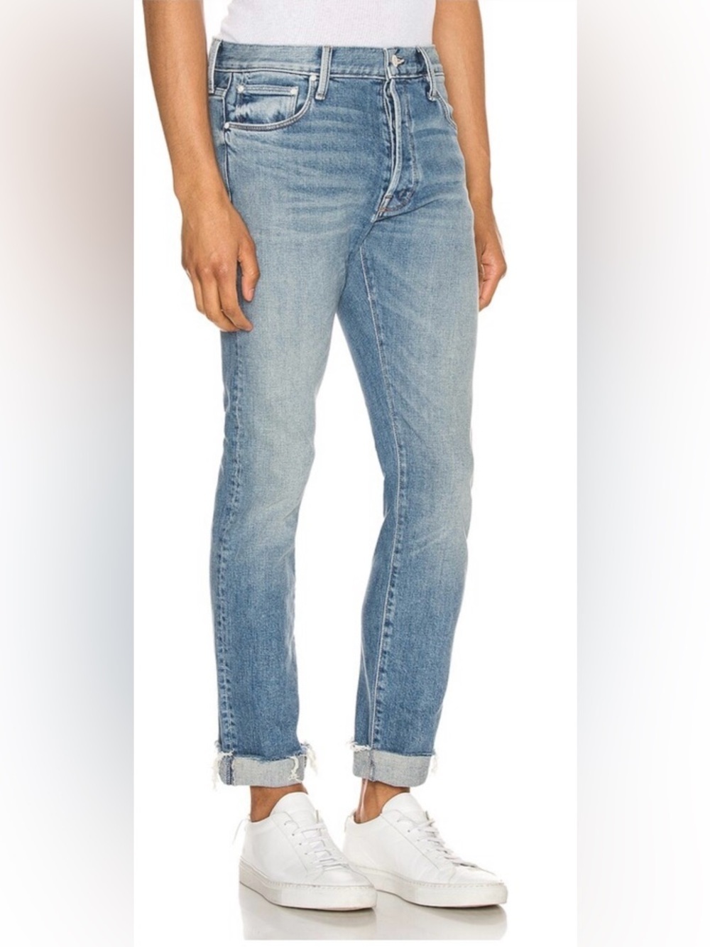 Mother MR The Last Supper The Neat Cuff Ankle Fray Jeans MEN 29 USA Slim